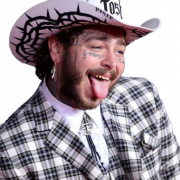 Post Malone PNG -afbeelding