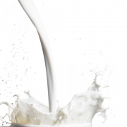 Image de PNG de lait versant du lait