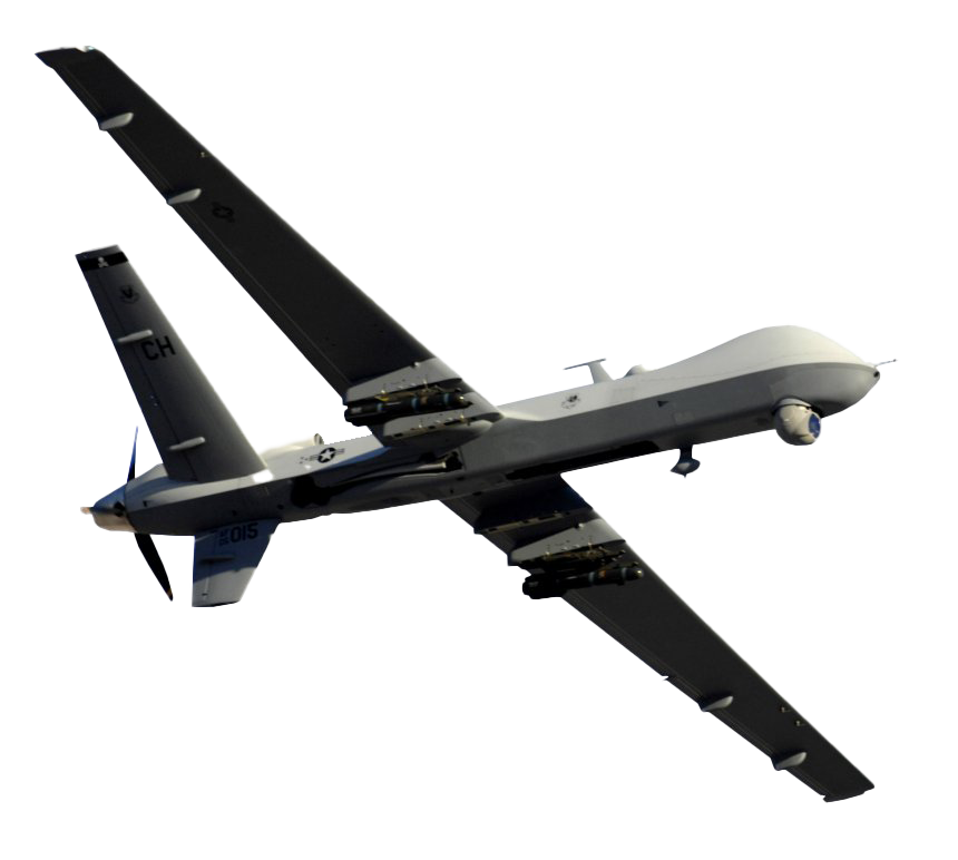 Predator Military Drone PNG
