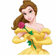 Princess Beauty and the Beast PNG -afbeelding