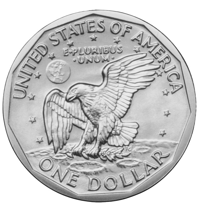 Pure Silver Coin PNG