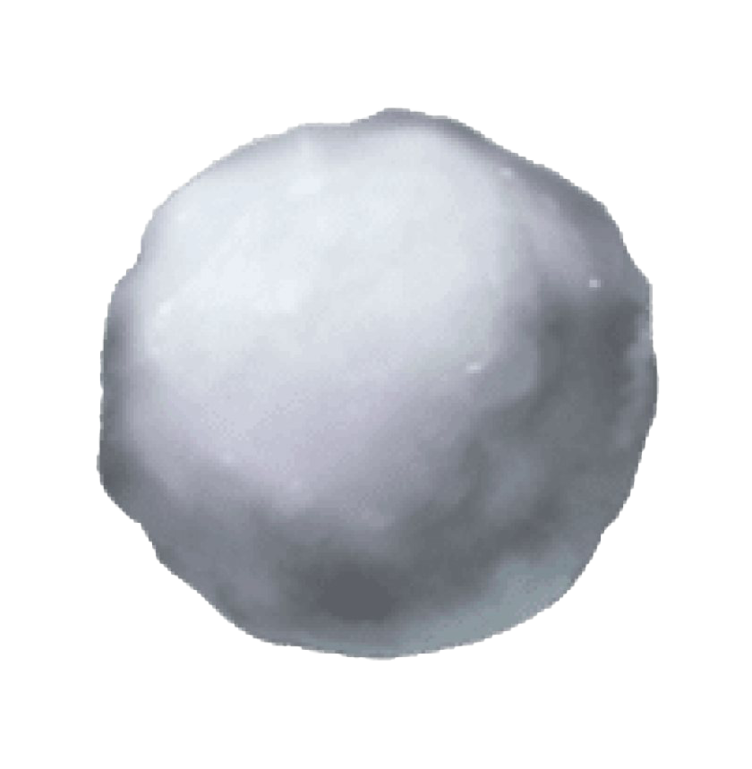 Real Snowball PNG Image