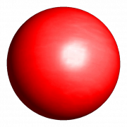 Красный мяч PNG Clipart