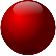 Файл PNG Красный мяч