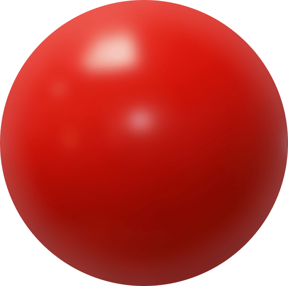 Красный мяч PNG Изображения