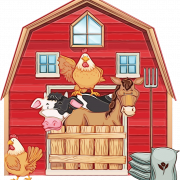 Red Barn PNG Picture