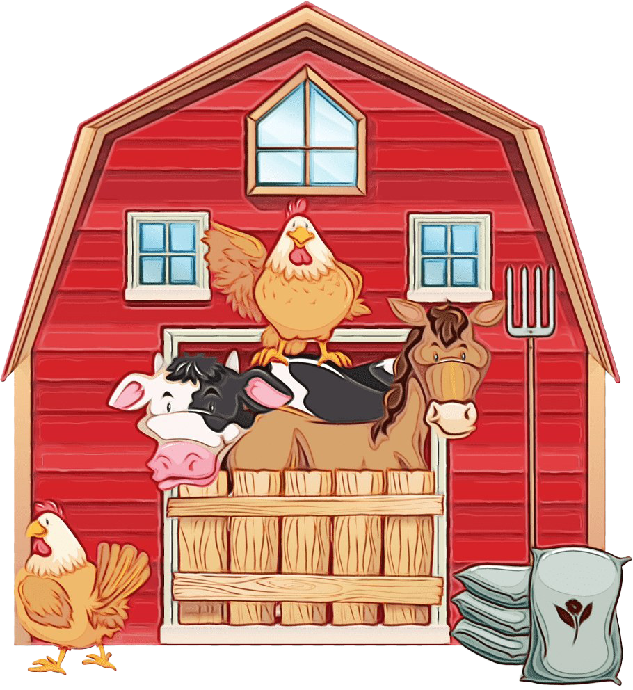 Red Barn PNG Picture