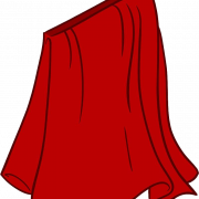 Red Cloak PNG Clipart
