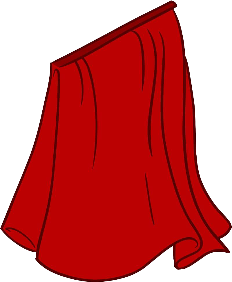 Red Cloak PNG Clipart