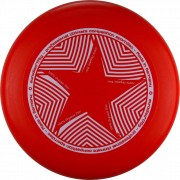 Rot Frisbee PNG Bild