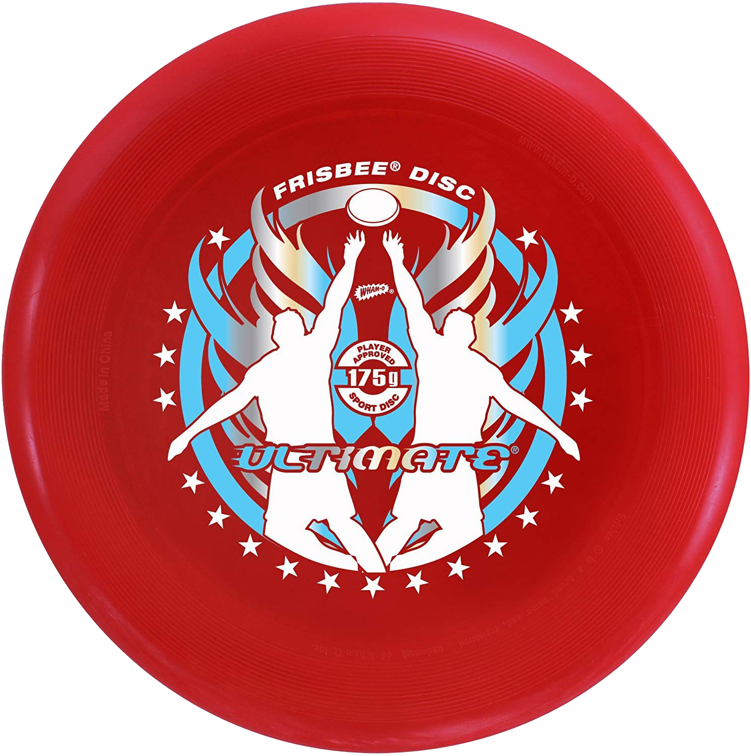 Frisbee สีแดง
