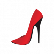 Zapatos de tacón rojo PNG Foto de HD transparente