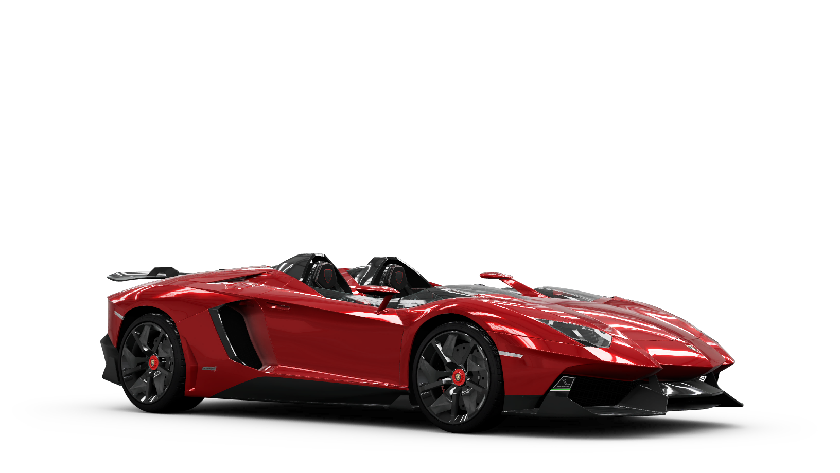 Red Lamborghini Aventador PNG