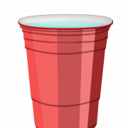 Red Party Cup PNG Image