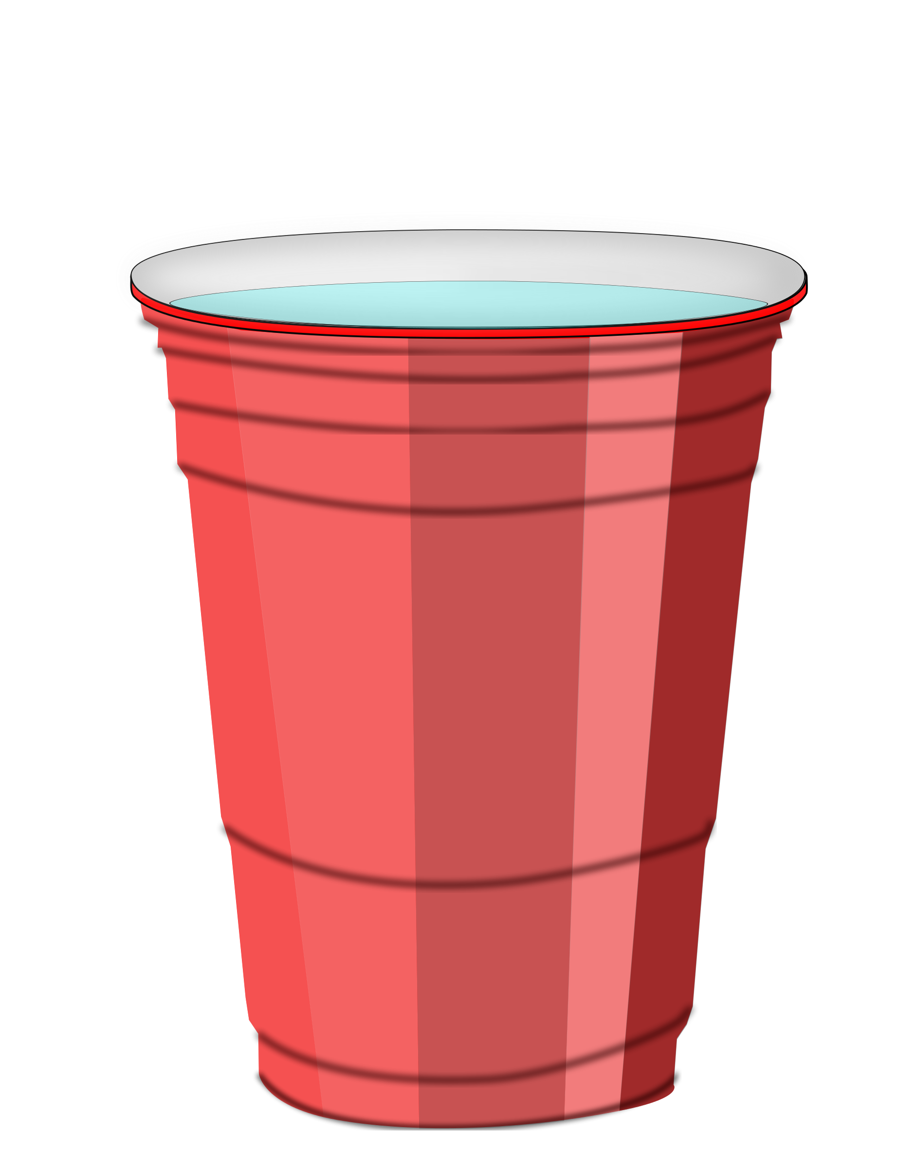 Red Party Cup PNG Image