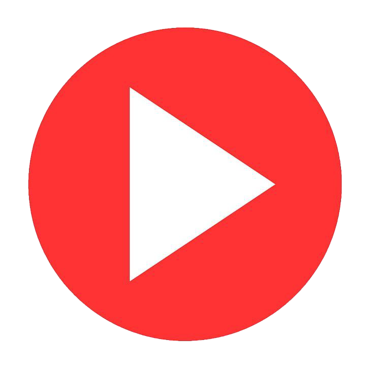 Red Play Button PNG Image