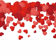 Rote Rosenblätter PNG Clipart