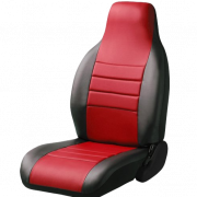 Tapa del asiento rojo