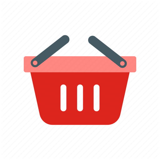 Red Shopping Cart PNG Free Download