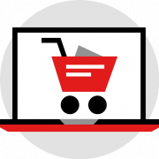 Красная корзина для покупок PNG Бесплатное изображение