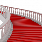 Escadas vermelhas