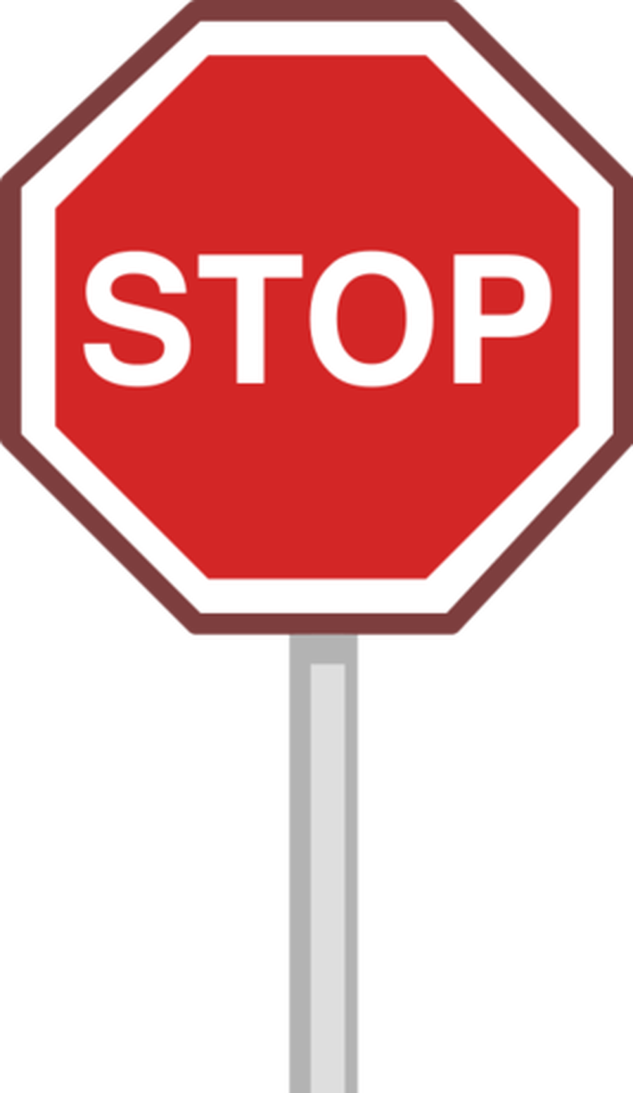 Red Stop Sign Transparent