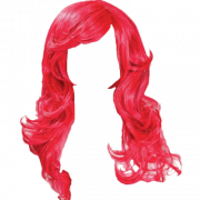 Perruque rouge PNG