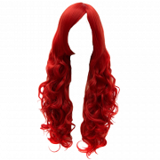 Rote Perücke PNG Bild