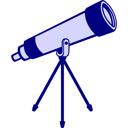 File PNG di rifrattazione del telescopio