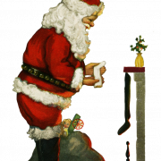 Retro Christmas PNG HD Image