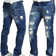 Ripped Men Jeans PNG Image