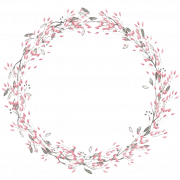 Round Floral PNG