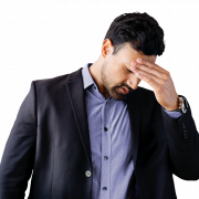Sad Unhappy Guy PNG Clipart