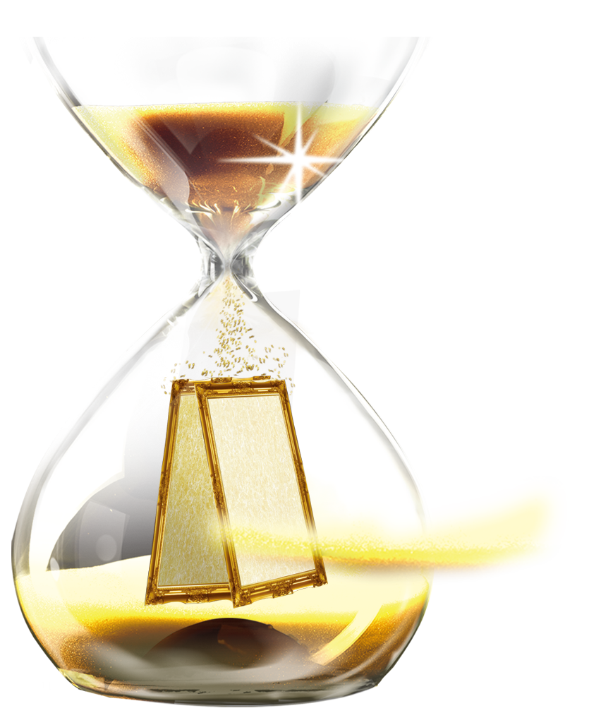 Sand Clock PNG Photo