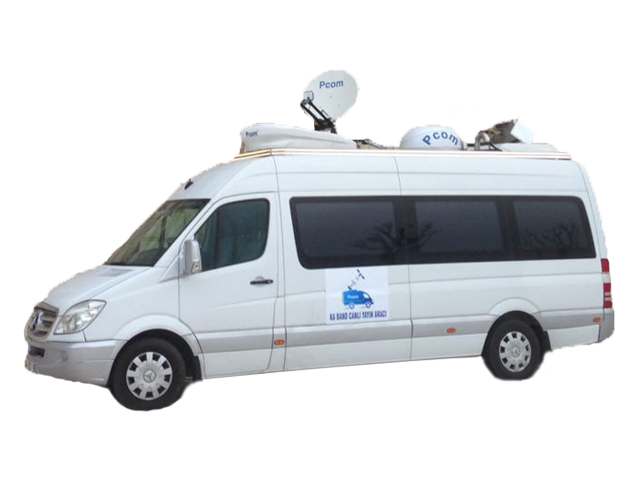 Satellite DSNG Van PNG Clipart