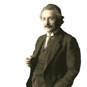 Ученый Альберт Эйнштейн Файл PNG