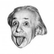 Wetenschapper Albert Einstein PNG Gratis download