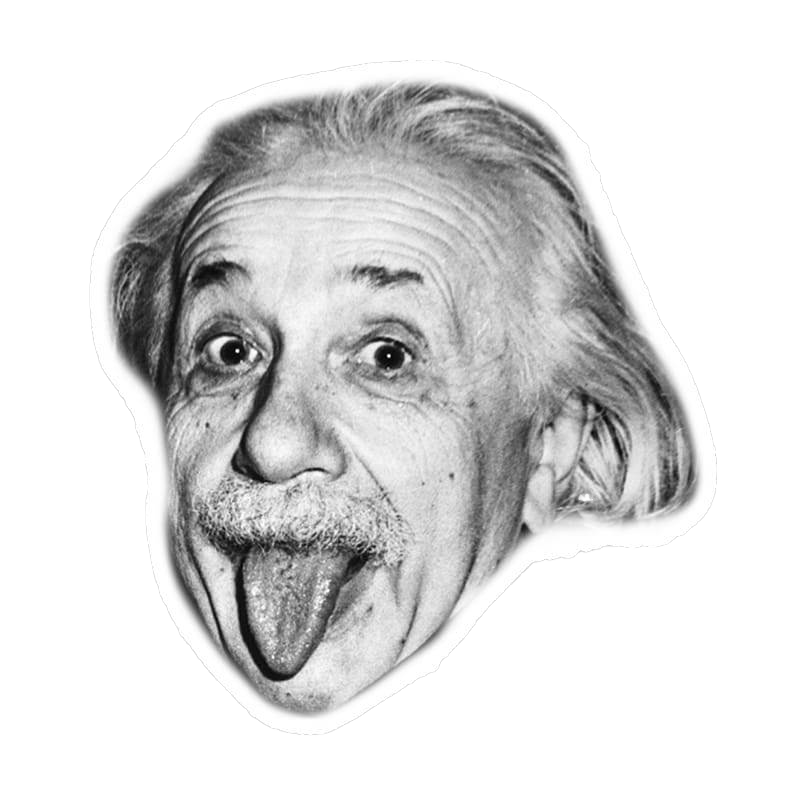 Scientist Albert Einstein PNG Free Download