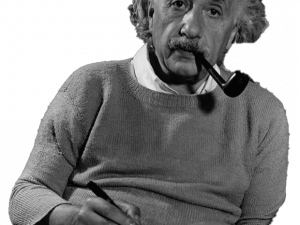 Científico Albert Einstein PNG Imagen