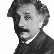 Wissenschaftler Albert Einstein PNG Bilddatei