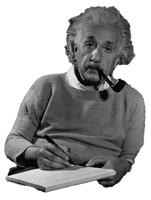 Scientist Albert Einstein PNG Image