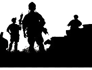 Silhouette Army Transparent