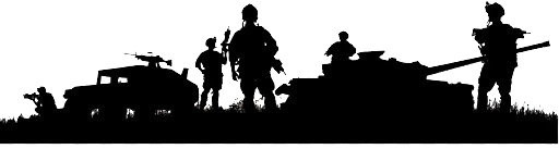 Silhouette Army Transparent