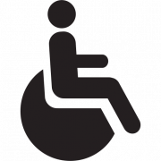 Silhouette disabilitato PNG Scarica immagine