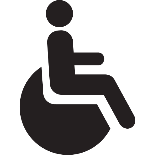 Silhouette Disabled PNG Download Image
