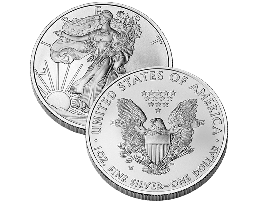 Silver Coin PNG Image HD