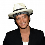 Sänger Bruno Mars PNG HD -Bild