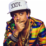 Sänger Bruno Mars PNG Bild