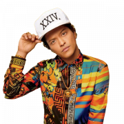 Şarkıcı Bruno Mars Png resmi