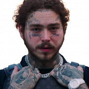 Singer Post Malone PNG Fichier